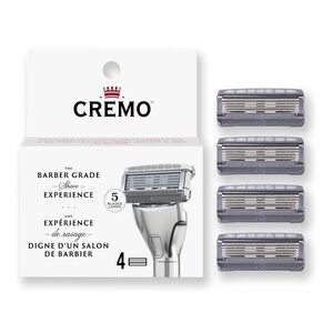 Men's Cremo Replacement Razor Cartridges - Gray (4 Pack)